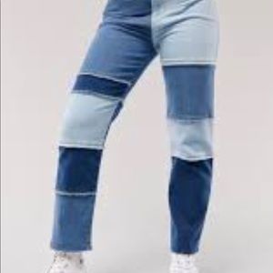 Hollister Patchwork Jeans